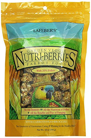 LAFEBER'S Gourmet Garden Veggie Nutri-Berries for Parrots 20 oz