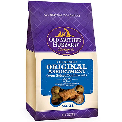 Old Mother Hubbard Crunchy Classic Natural Dog Treats, Original, Small Biscuits, 20-Ounce Bag / 2 PK