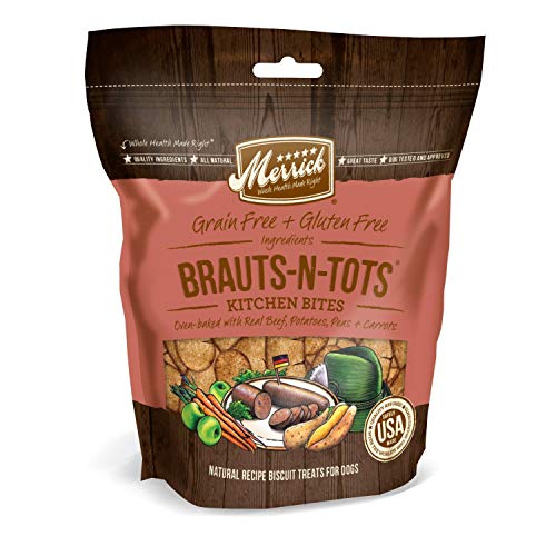 Merrick Grain Free Kitchen Bites Dog Treats, 9 oz