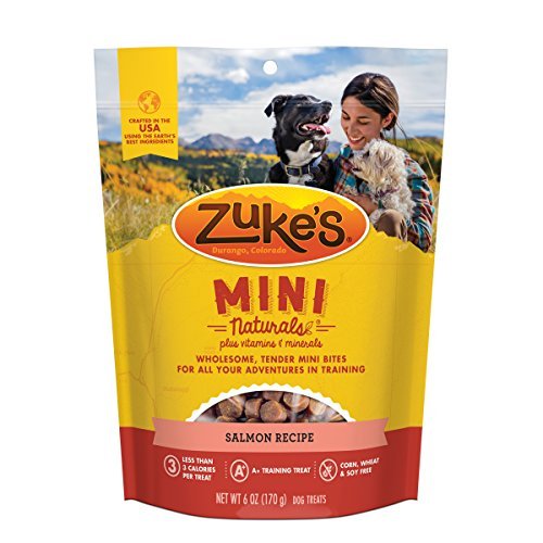Zuke's Mini Naturals Dog Treat (16-Ounces, Savory Salmon)