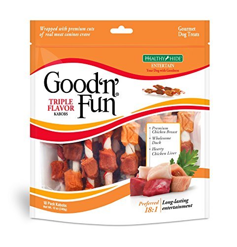 Good'n'Fun Triple Flavor Kabobs,12 oz