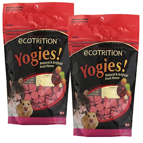 eCOTRITION Yogies for Hamsters/Gerbils/Rats, 7 Ounce