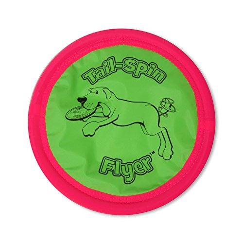 Petmate Booda Tail-Spin Flyer Floating Dog Frisbee 3 Sizes Available
