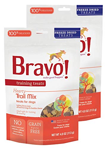 Bravo! Dogs Training Treats Trail Mix 4 oz. 2 Pack