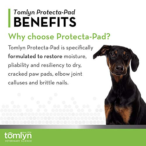 Tomlyn Deep Moisturizing Pad Cream for Dogs, (Protecta-Pad) 4 oz