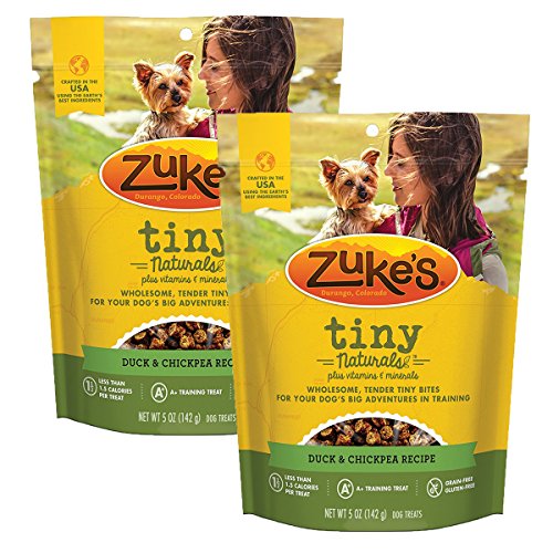 Zuke's Tiny Naturals Dog Treats, Duck, 5 oz. (2 Pack)