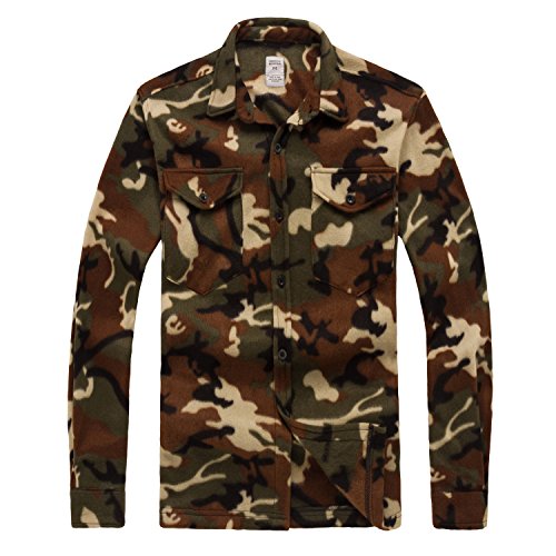 Oakwood Mountain Button Down Fleece Shirt (Medium)