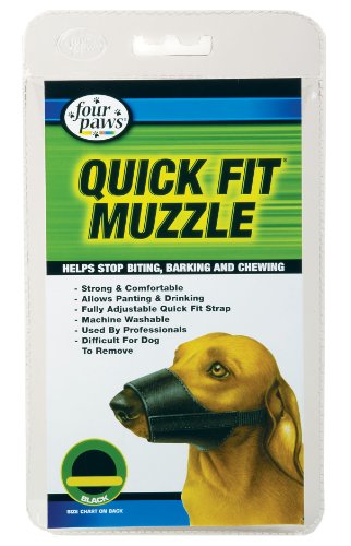 Four Paws Quick Fit Dog Muzzle, Size 5