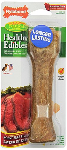 Nylabone Healthy Edibles Dog Chew Treat Bones for X-Large Dogs 50 Pounds and Over