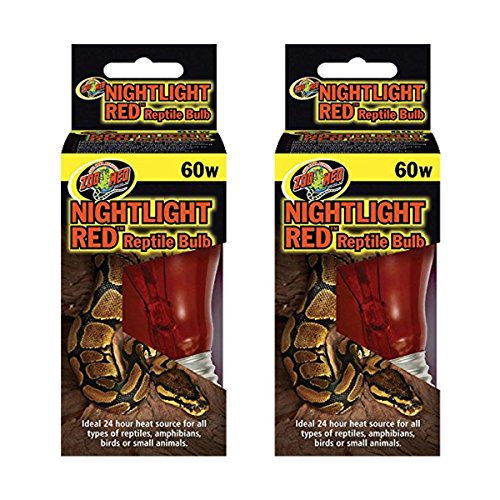 Zoo Med Nightlight Red Reptile Bulb 60 Watts