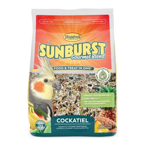 Higgins Sunburst Gourmet Food Mix for Cockatiels