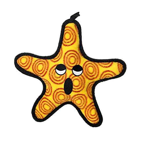 TUFFY Ocean Creature Starfish, Durable Dog Toy, Large