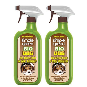 Simple Green 32 oz. Bio Dog Pet Stain and Odor Remover - 2 Bottles