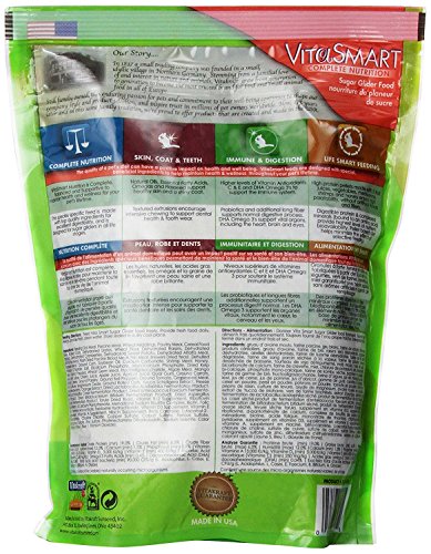Vitakraft VitaSmart Sugar Glider Food - High Protein Formula, 56 Ounce