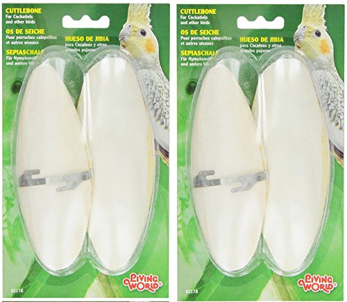 Living World Cuttlebone, Large, Twin Pack (Twin pack (2 Pack))