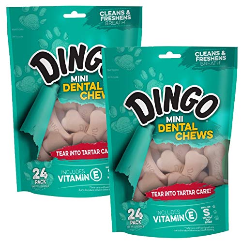 Dingo Mini Denta-Treats, 48-Pack
