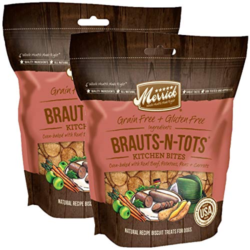 Merrick Grain Free Kitchen Bites Dog Treats, 9 oz
