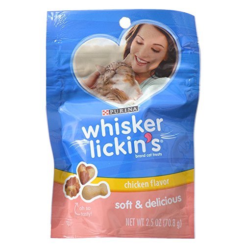 Whisker Lickin'S Soft And Delicious Chicken Flavor Cat Treats, 2.5-Ounce (10-Pack)