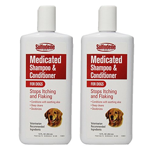 Sulfodene Medicated Shampoo & Conditioner for Dogs, White
