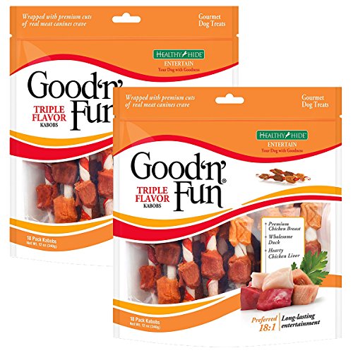 Good'n'Fun Triple Flavor Kabobs,12 oz