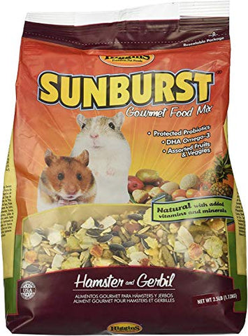 Higgins Sunburst Gourmet Food Mix Hamsters & Gerbils
