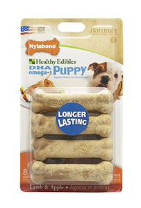 Nylabone Healthy Edibles Petite Lamb and Apple Flavored Puppy Dog Treats