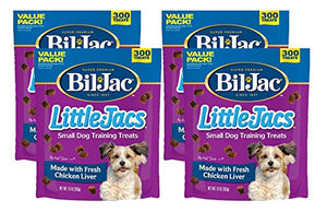 Bil-jac Little Jacs Small Dog Treat - Chicken Liver - 10 Oz (Pack of 4)