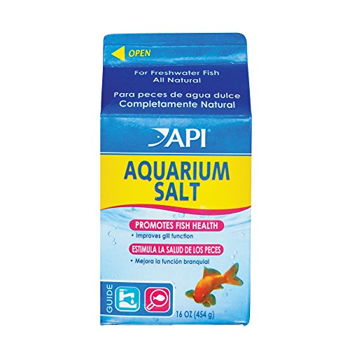 API Aquarium Salt, Promotes Fish Health and Disease Recovery in Freshwater Aquariums, Use When Changing Water, When Setting up a New Freshwater Aquarium and When Treating Fish Disease