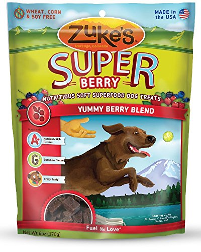 Zuke's Super Tasty Greens Blend Dog Treats - 6 oz