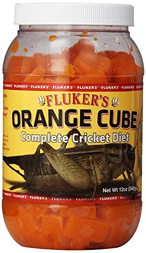 Fluker's 71300 Orange Cube Complete Cricket Diet, 6oz