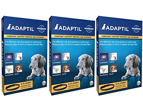 Adaptil Adjustable Calming Dog Collar (3-(Pack))