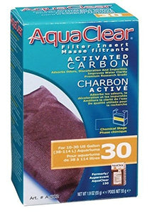 Aquaclear Activated Carbon Insert, 30-Gallon Aquariums, 1-Pack