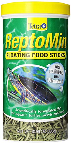 Tetra ReptoMin Floating Food Sticks for Aquatic Turtles/Newts/Frogs, 10.59-Ounce - Pack of 2