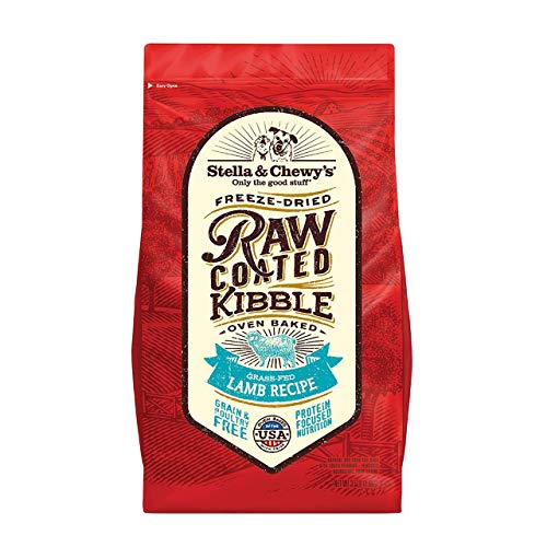 Stella Chewy 3.5# Raw Coated Lamb Kibble