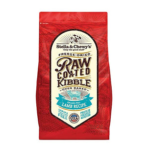 Stella Chewy 3.5# Raw Coated Lamb Kibble