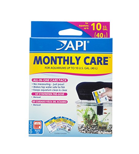 API Monthly Care All-In-One Aquarium Care Additive Pack