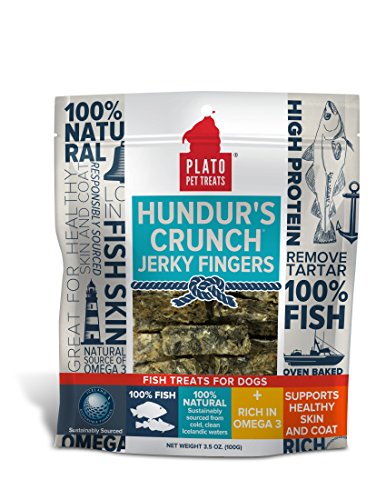 Plato Dog Treats Â HundurÂS Crunch Jerky Fingers Â 3.5 Oz (2 Pack)