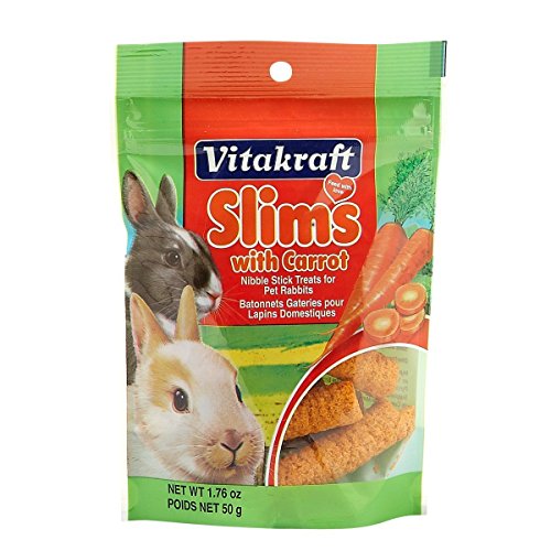 (2 Pack) Vitakraft Rabbit Slims, 1.75 Ounces each