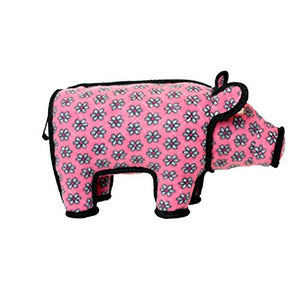 TUFFY Barnyard Animal Pig, Durable Dog Toy, Large