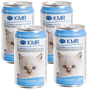 (4-Pack) KMR Liquid Milk Replacer for Kittens and Cats, 8-Ounce Cans
