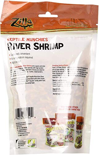 Zilla Munchies River Shrimp Reptile Food