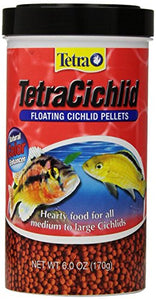 Tetra 77063 TetraCichlid Floating Pellets, 12-Ounce
