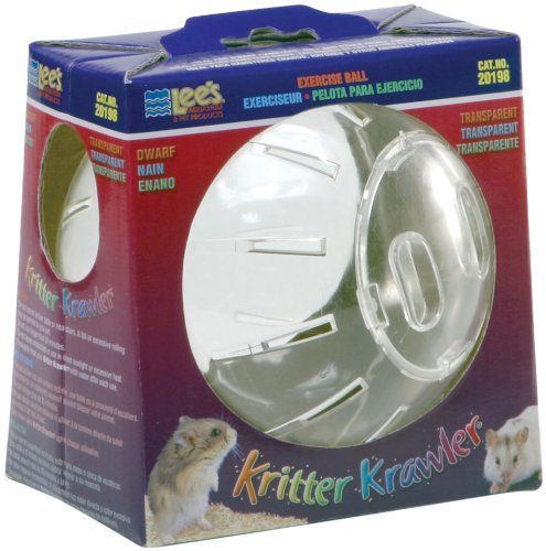 Lee's Kritter Krawler Small Animal Ball, Mini, Color (2 Pack)