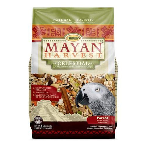 Higgins 466213 Mayan Harvest Celestial For All Parrots - 3 Pound