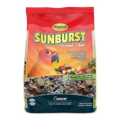 Higgins Sunburst Gourmet Food Mix for Conures