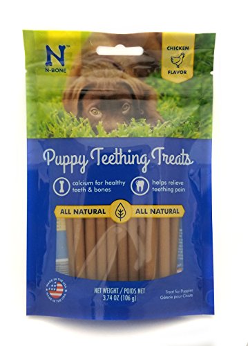 N-Bone Puppy Teething Treat 3.74 oz Size:Pack_of_2
