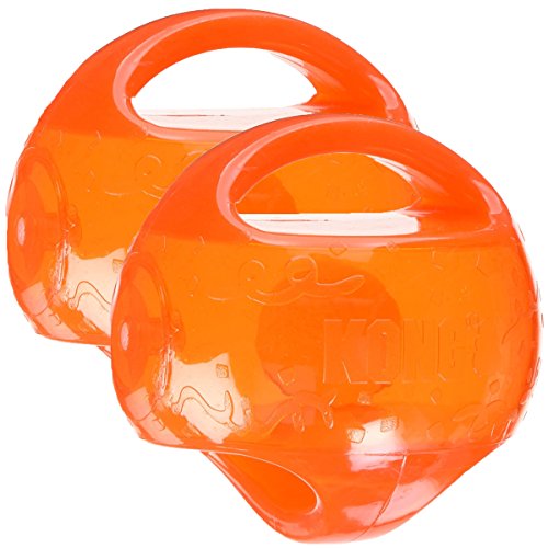 KONG Jumbler Ball Dog Toy, Medium/Large (2 Pack)