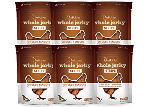 Fruitables Whole Jerky Roasted Chicken, 5 Ounce Pack of 6