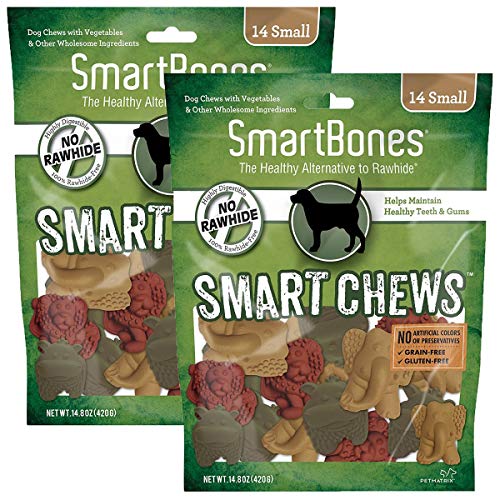 SmartBones Smart Chews Safari Chews for Dogs, Rawhide-Free