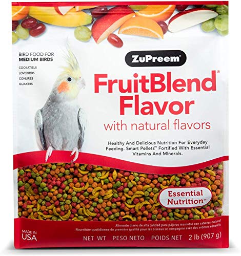 ZuPreem FruitBlend Flavor with Natural Flavors for Medium Birds